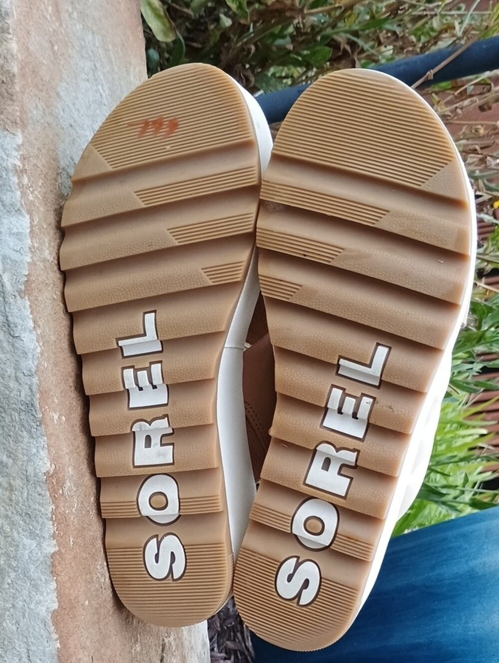 Sorel Cameron Flatform Water Resistant Leather Puff Mule Sandal Women's Size 8 - Picture 7 of 12